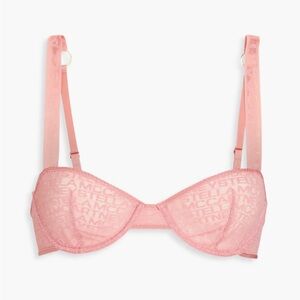 STELLA MCCARTNEY Stretch-mesh Pink Balconette Bra - Women’s Sizes 34B & 36B  New